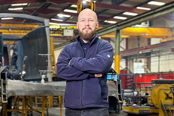 In Focus with Andy McKinlay, quality control manager at Dennis Eagle